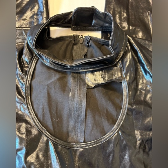 Feline Cat Femme Fatal black 3-pc women’s Halloween costume size large - Picture 6 of 10